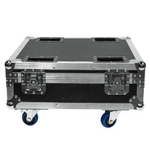 Fieryzeal Rechargeable Gator Case for Par Light Models - Built-in Battery, App-Controlled, Airline-Friendly (54cm, 46cm, 42cm)