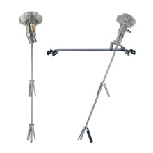 Lingdi L502 Pneumatic Mixer with Telescopic Blade for 200 Liter Iron Bucket (50 Gallon Capacity)