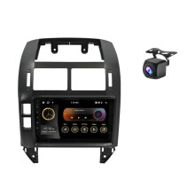 Advanced 9-Inch CarPlay & Android Auto Stereo with GPS for VW Polo (2004-2011) - Bluetooth, WiFi, USB, AUX Multimedia Video Player