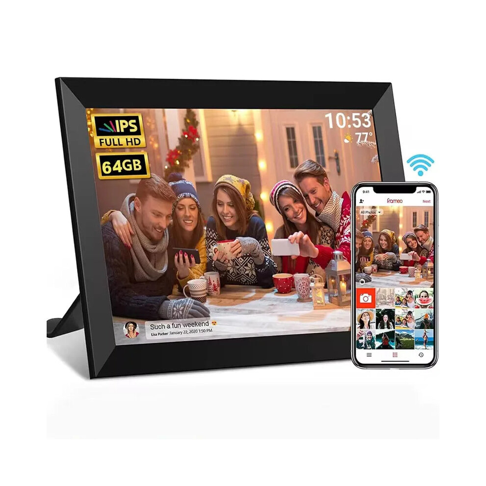 Frameo Uhale 10.1-Inch Smart Wifi Digital Photo Frame, 32Gb/64Gb, 1280X800 Ips Hd Touch Screen 744759146304