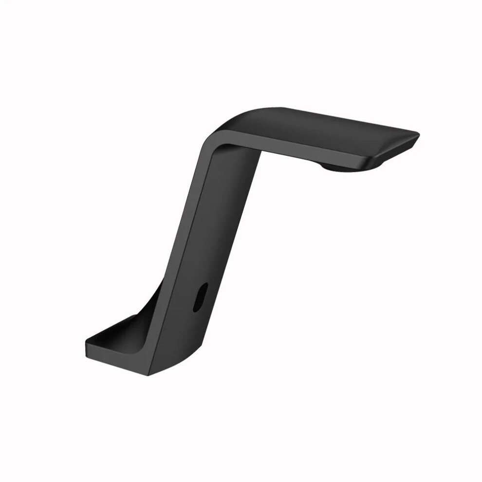 Sleek Gun Gray Automatic Touchless Bathroom Faucet With Smart Infrared Motion Sensor 7445028075020