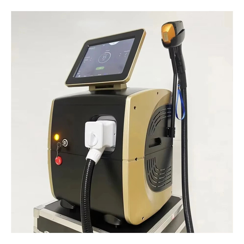 Triple-Wavelength Ice Titanium 808nm Diode Laser Hair Removal Machine - Painless Permanent Hair Removal Solution 2024 Edition