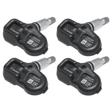 Toyota RAV4, Corolla, Camry, C-HR, Land Cruiser TPMS Tire Pressure Sensors (4 pcs, 433MHz, Black ABS, 2019-2021)