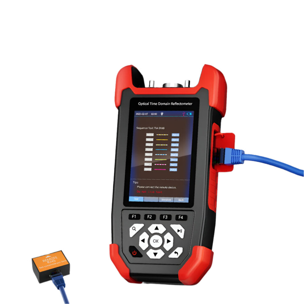 Noyafa Nf-981 Mini Otdr Fiber Optic Reflectometer With Opm, Vfl, Ols, Event Map & Ethernet Cable Tester - 24/22Db Optical Fiber Tester 711181176650