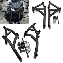 Yamaha MT-09/FZ-09/Tracer 900 (2014-2020) Front Crash Bar Engine Guard & Stunt Subcage with Passenger Pegs