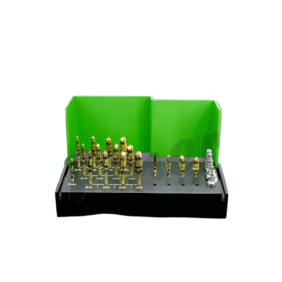 Comprehensive Dental Osseodensification Burs Kit: Implant Drills For Ridge Expansion & Bone Cutting In Surgical Alveolotomy 7445008511524