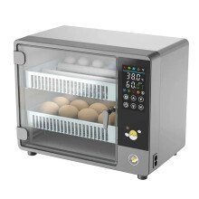 Fully Automatic 24-Egg Incubator with Drawer Design, Touch Screen, Temperature Control & Egg Turner
