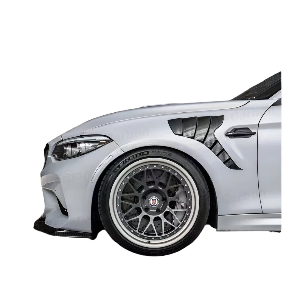 Bmw 2 Series F87 M2/M2c Carbon Fiber Front Fender Vents Trim (2016-2020) 313036442455