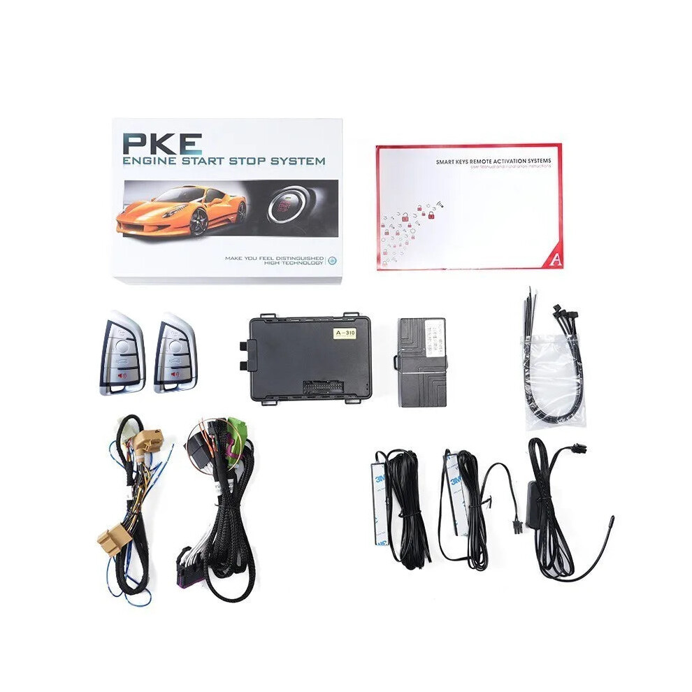 Bmw 3 Series E90-E93 Keyless Start/Stop & Remote Entry System With Gsm Mobile App Control 313029950950