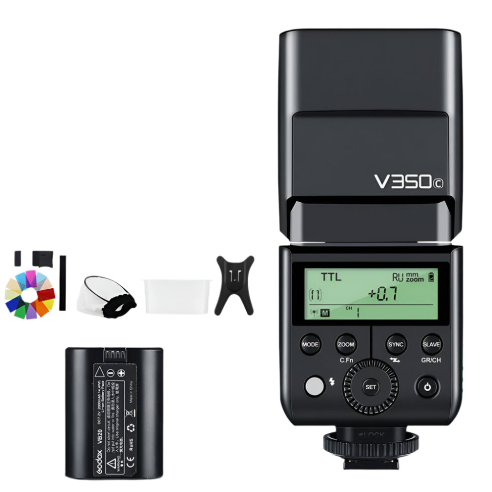 Godox V350 Series Ttl Hss Speedlite Flash With Built-In Lithium Battery For Canon, Nikon, Sony, Fuji, And Olympus Cameras 313057621686