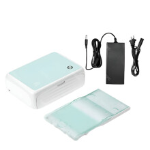 Compact 4x6 Portable Photo Printer - 300dpi Thermal Sublimation with Paper Ribbon for Home Use
