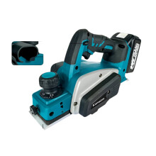 Kmaolee Cordless Electric Hand Planer - I DIY Furniture Cutting Tool for Woodworking Enthusiasts