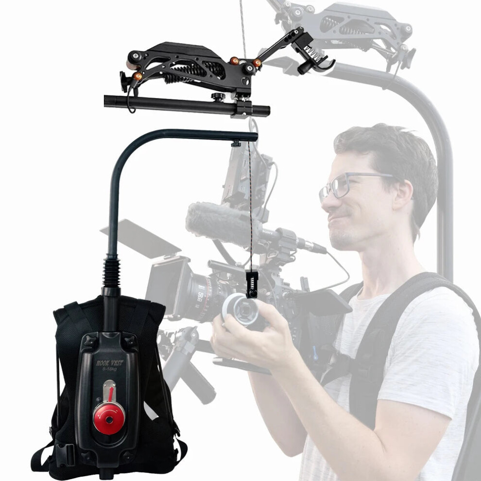 Effortless Camera Stabilization: Easyrig Video Support Gimbal Vest With Flowcine Serene Arm For Dji Rs2/Rs3, Ronin S, Zhiyun Crane 3S 744759790859