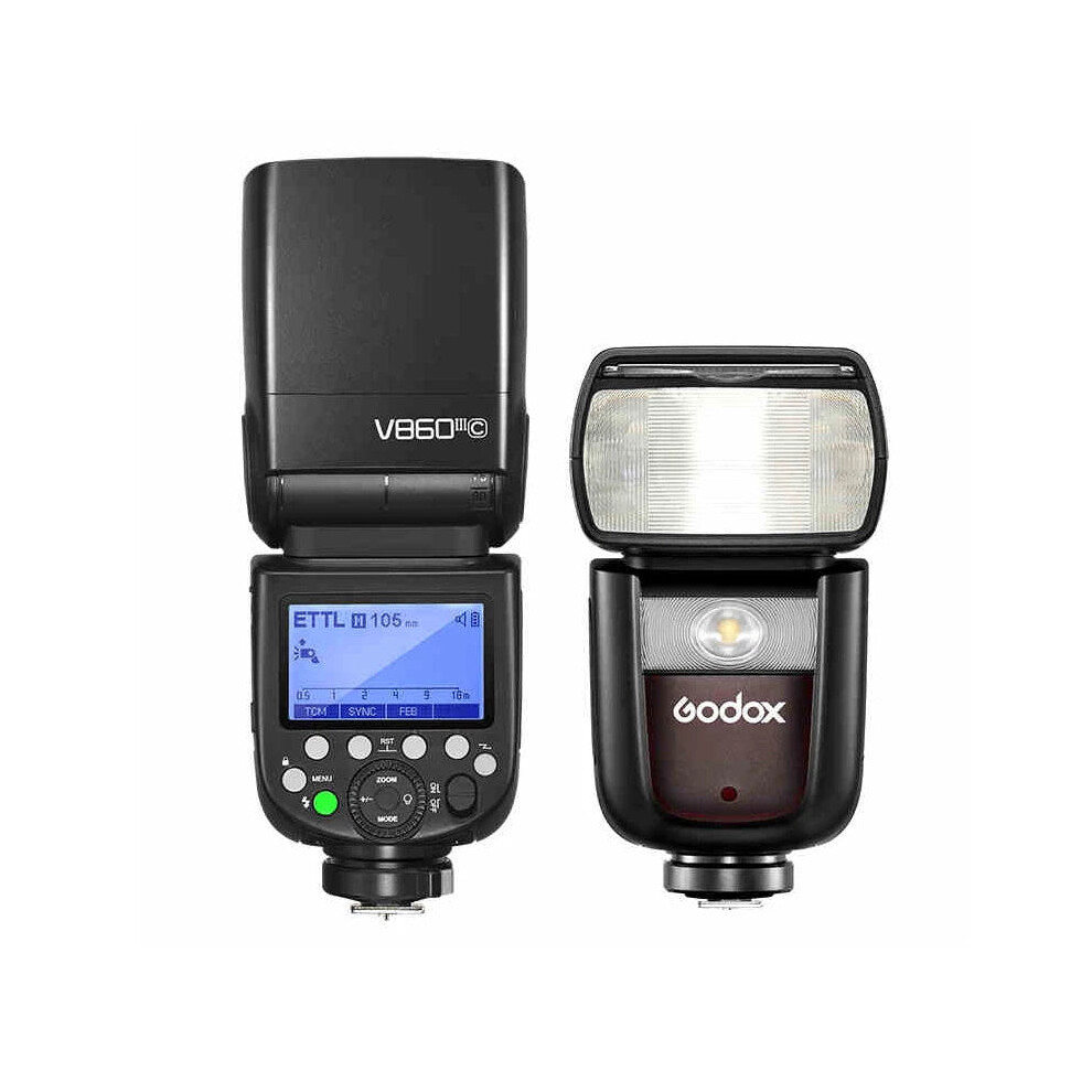 Godox V860iii Ttl Hss Speedlite Flash For Canon, Sony, Nikon, Olympus, Fuji, Panasonic, Pentax Cameras - Upgrade From V860ii & V850ii 7445039478452