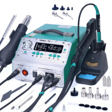 Yihua 948 II 4-in-1 Soldering Station: 780W Hot Air Gun, Desoldering Station, Suction Pen & 907I Electric Soldering Iron