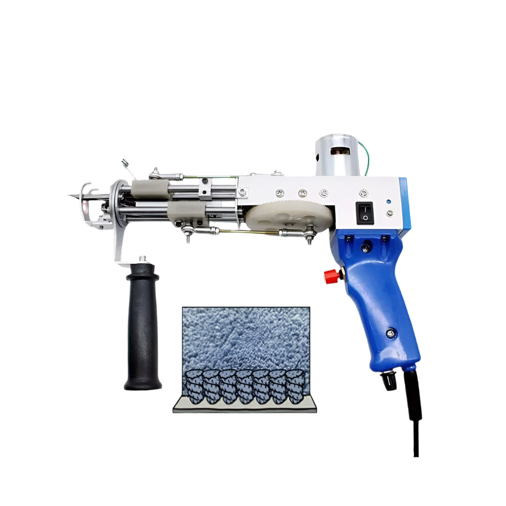 Electric Carpet Tufting Gun - Handheld Carpet Weaving & Flocking Machine For Loop Pile 313046936999