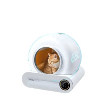 Tonepie Automatic Smart Cat Litter Box - Self-Cleaning, App-Controlled, Large 65L Capacity, English Version