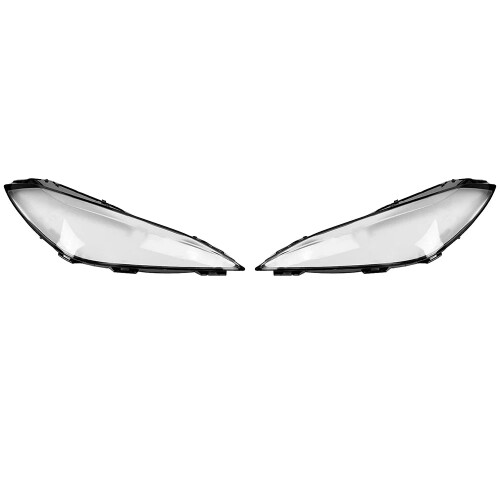 Clear Headlight Lens Cover for Chevrolet Corvette C8 - Transparent Replacement Headlamp Case Shell