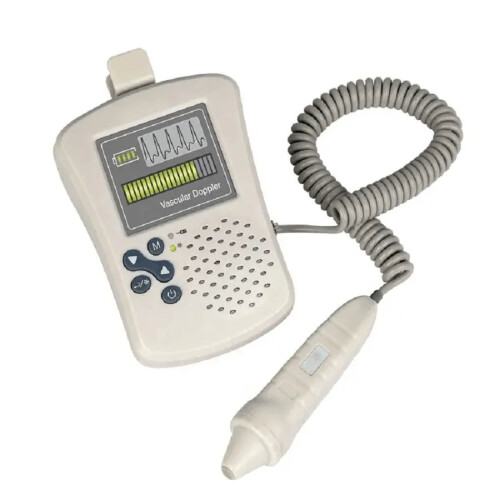 Portable Vascular Doppler ABI Machine for Blood Flow Rate Detection