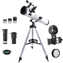 114mm Large Caliber Professional Astronomical Telescope with 875x High Magnification and Night Vision for Moon Photography