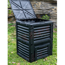 Eco-Friendly 300L Compost Bin for Garden & Kitchen Waste - Organic Fertilizer Fermentation Tank