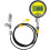 High-Precision 10000 PSI Digital Hydraulic Pressure Test Coupling Kit for Excavators 1