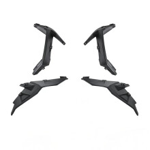 kemimoto Extended Fender Flare Kit for Polaris RZR XP & Turbo Models - Mud Guards & Flaps Included