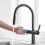 Smart Touchless Kitchen Faucet with Pull-Out Spray and Digital Temperature Control 1