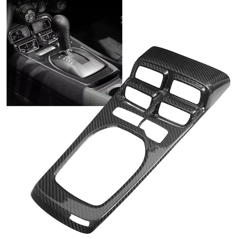Premium Carbon Fiber Gear Shift Panel Trim For Chevrolet Camaro (2010-2015) 313014645632