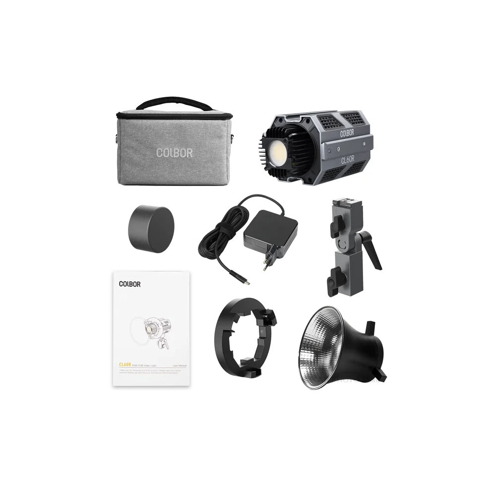 Synco Colbor Cl60r Rgb Video - Full Color 2700K-6500K With App Control & Bowens Mount For Professional Photography Light 313052624675