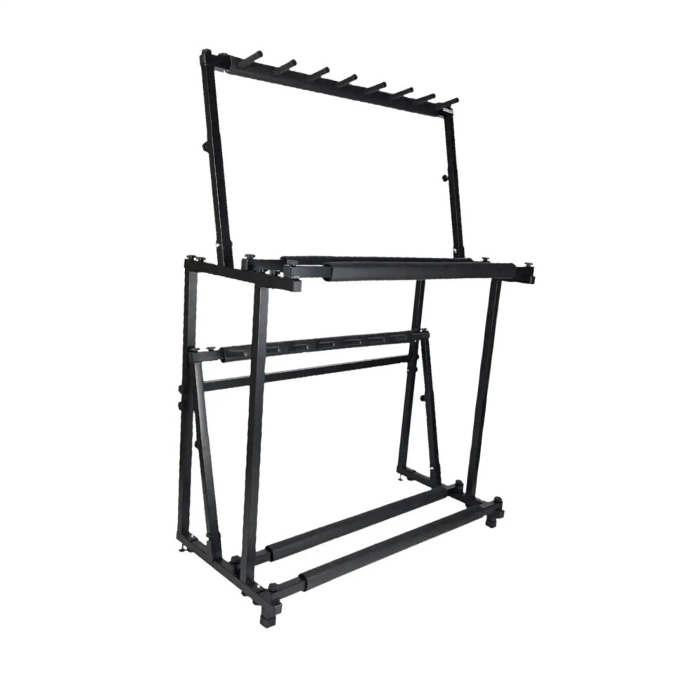 Adjustable 2-Layer Tennis & Badminton Racquet Storage Rack for Home Gym-image-OPC-PMGJ8WZ-NEW