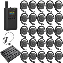 Crystal Clear Wireless Audio Guide System for Tours, Conferences, and Church Events