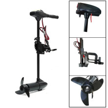 Portable Black Inflatable Boat Electric Motor (Battery Not Included)