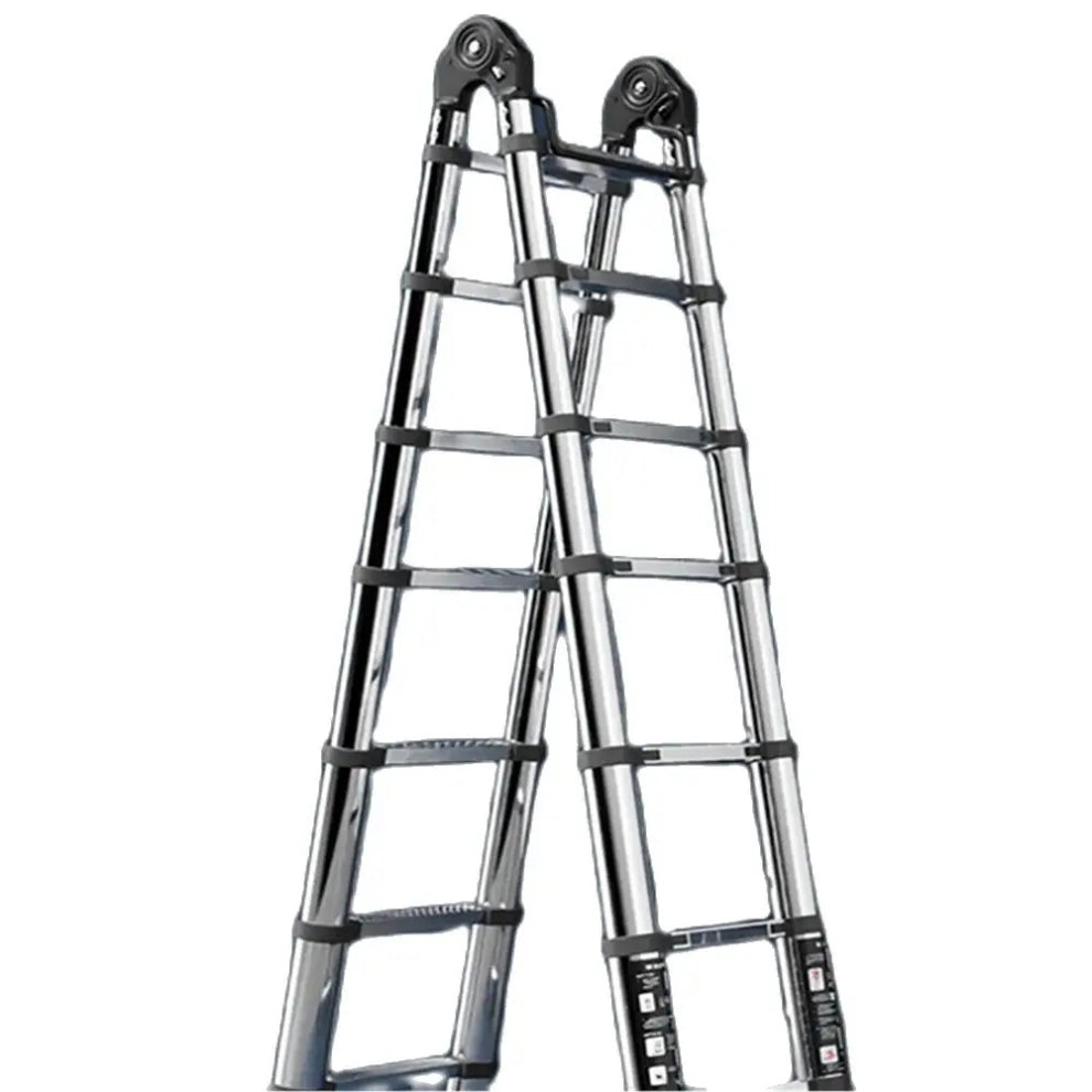 Versatile Stainless Steel Telescopic Ladder - Multifunctional Folding Step Ladder For Home Use 313056052061