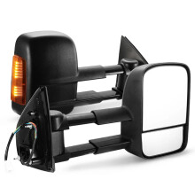 Extendable Towing Mirrors for 2012 Holden Colorado, Isuzu D-Max, and Isuzu MU-X - Side Rearview Upgrade