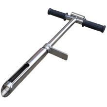 Premium 304 Stainless Steel Geotome Soil Sampler - 1m Drill with 70mm Diameter and Ergonomic Push Handle