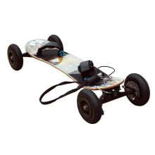 All-Terrain Mountain Skateboard for Downhill Adventures - No Buckles or Brakes Required
