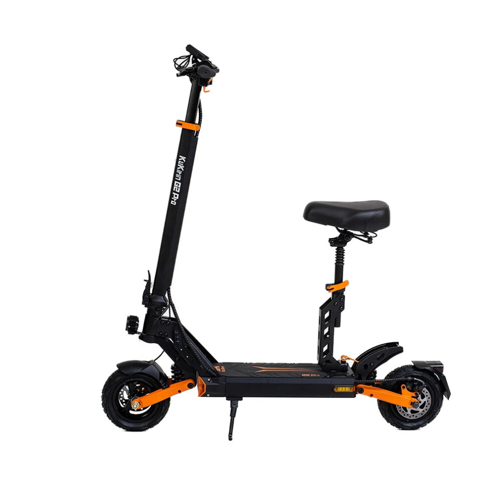 Kukirin G2 Pro 2024 Electric Scooter - 600W Brushless Motor, 48V 15.6Ah Battery, 9-Inch Rubber Vacuum Tires, Detachable Seat 744759938770