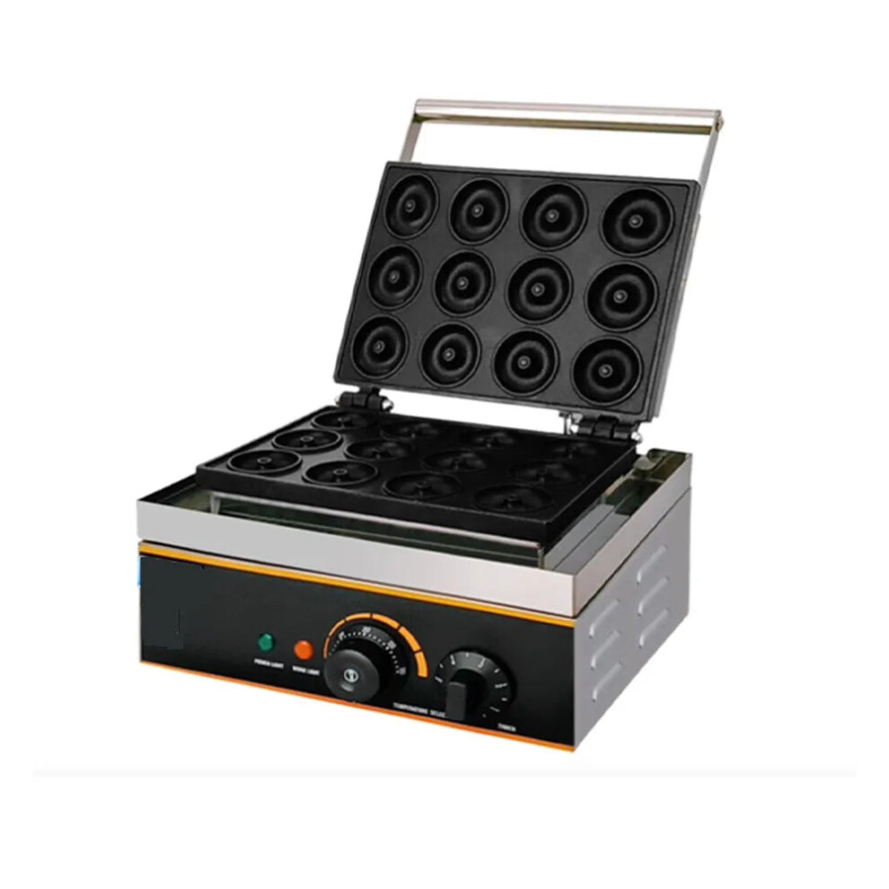 Compact Electric Mini Donut & Waffle Maker - Perfect Snack Equipment For Homemade Treats 7445009285288