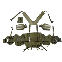 Authentic Replica M1956 Long Pouch Bag - WW2 & Korean War Inspired Sports Equipment Combo Set