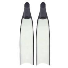 Ultra-Light Carbon Fiber Translucent Freediving Flippers