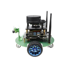 JetBot Pro ROS AI Kit: Dual Controllers, Lidar Mapping & Vision Processing Robot