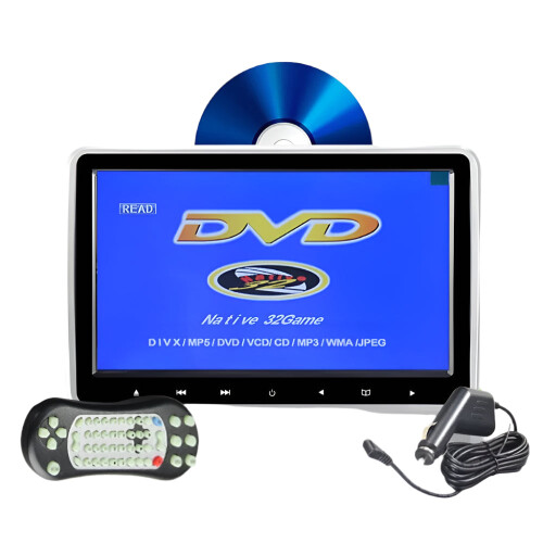 Universal 10.1 Car Rear Headrest MP5 DVD Android System with CarPlay ...