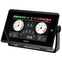 7-Inch KUS TFT KMB 70 Integrated Data Monitor - Gauge Panel Compatible with J1939/NMEA 2000 for Dual Fuel Engines