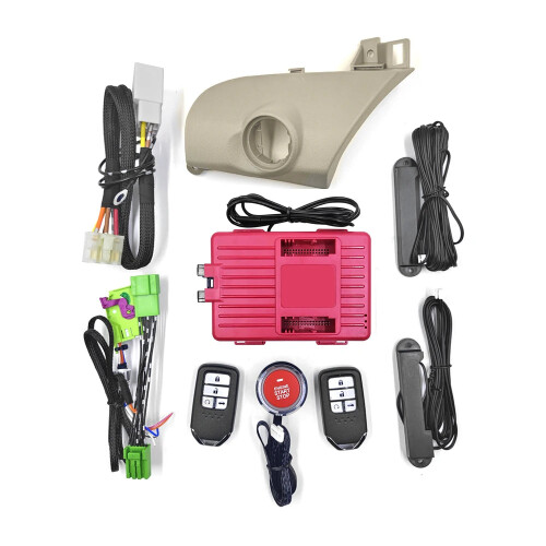 Keyless Entry & Engine Push Start System for 2009-2012 Honda Accord - Plug & Play Remote Starter Kit