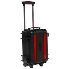 Portable Outdoor Multifunctional Tool Box with Pull Rod for Photography Equipment & Hardware Organization