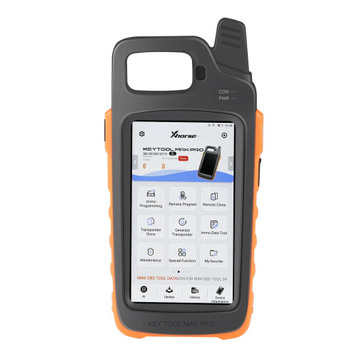 Xhorse VVDI Key Tool Max Pro with Mini OBD Functionality - Voltage & Leakage Current Reader