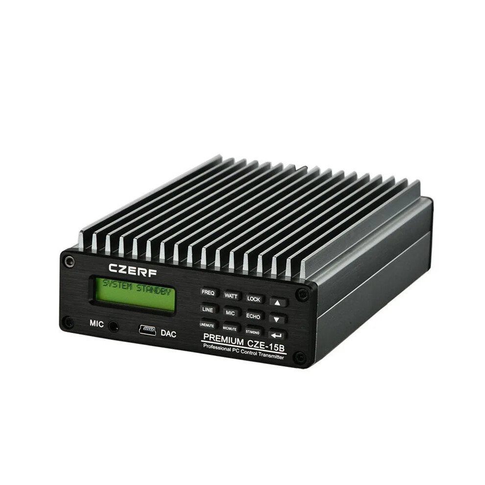 15W Fm Radio Transmitter With Pc Control And Usb Connectivity For Broadcasting 7445000458452