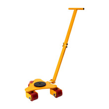 3 Ton Rotating Roller Machine Skate - Heavy-Duty Machinery Transport Trolley with Wheels