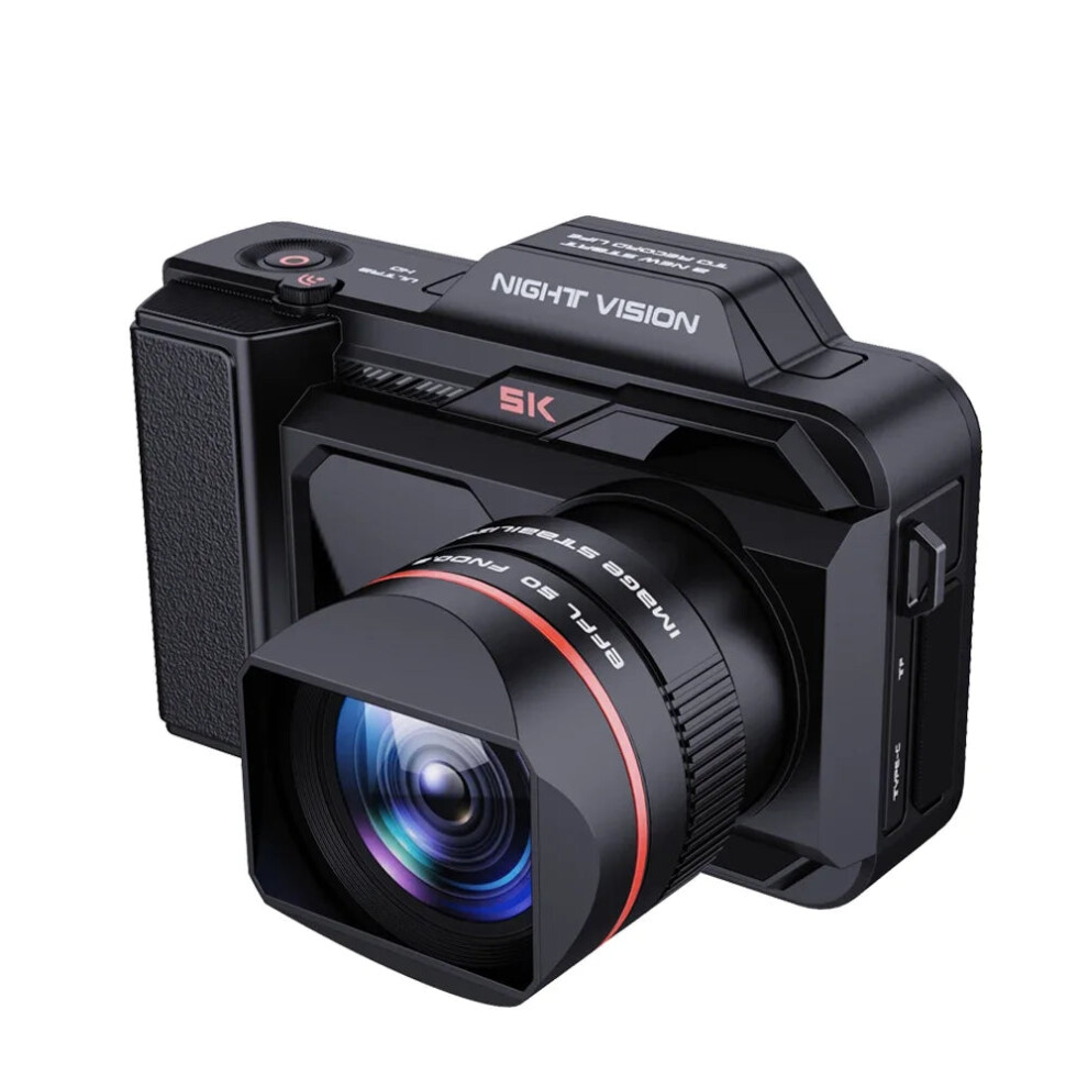 52Mp 5K Hd Wifi Dslr Camera With 50X Zoom & 500M Infrared Night Vision Monocular For Camping 7445041577525